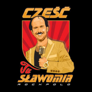 "Cześć tu Sławomir" - T-shirt Damski - obrazek 2